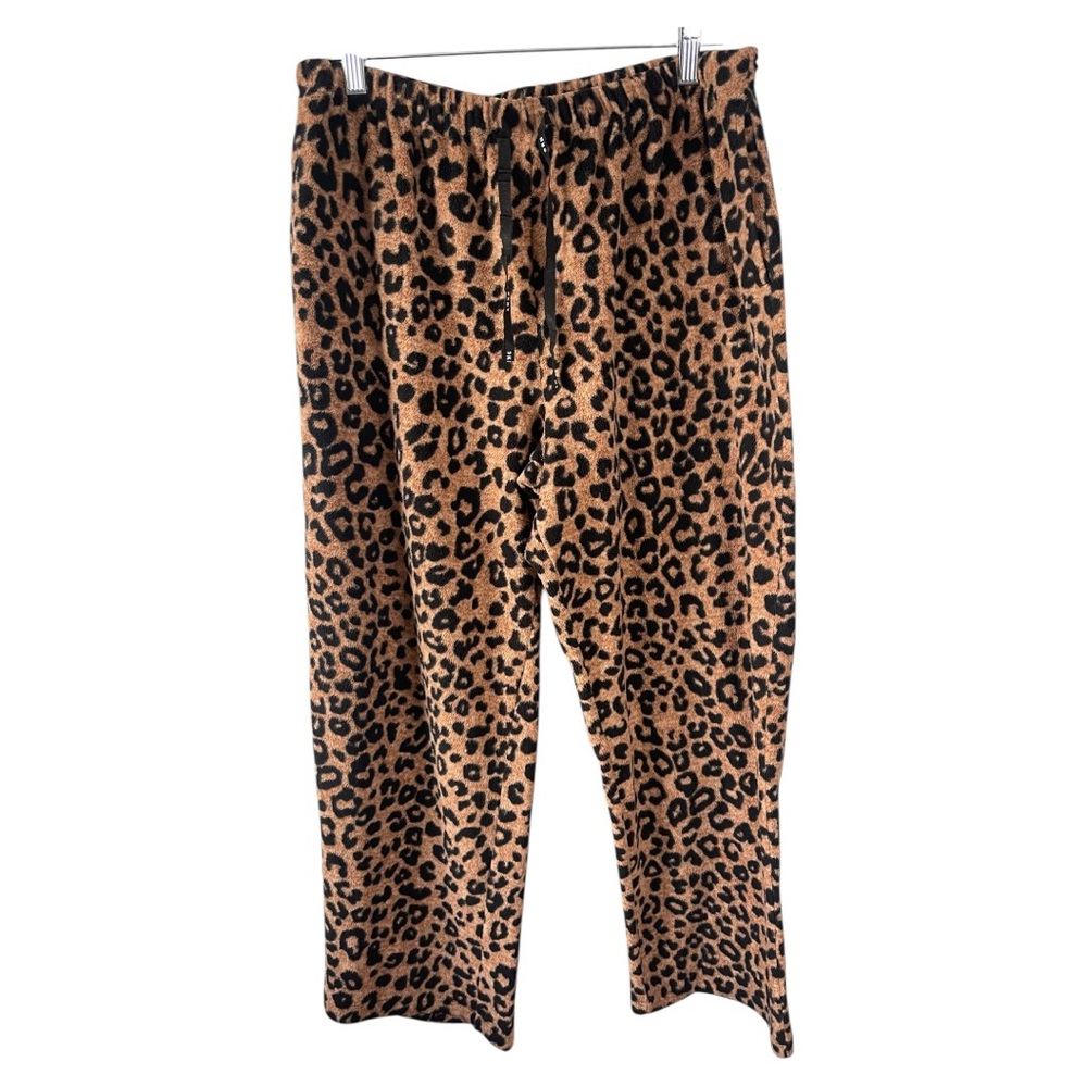 DKNY Leopard Print Fleece Pullover - Picture 4 of 7